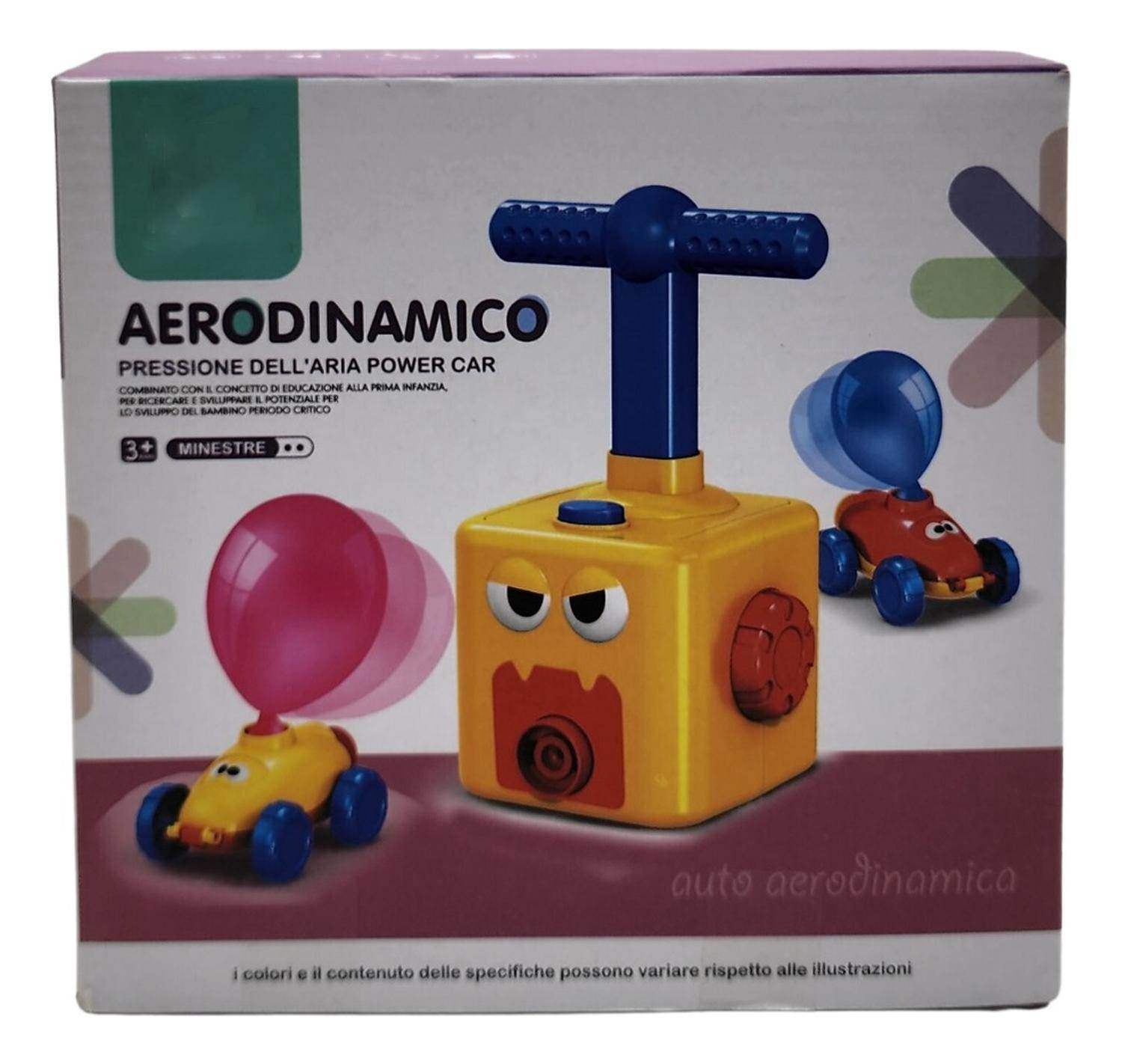 Juego Inflador De Globos Juguete Para Niños Autos Carreras - Fliperex