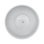 Set 3 Maceteros Maceta De Ceramica Copon Blanco Brillante - Fliperex