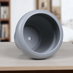 Macetero Maceta Estilo Escandinavo Acabado Moderno Gris - Fliperex