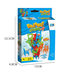 Juego De Mesa Equilibrio De Sillas Entretencion Para Niños - Fliperex