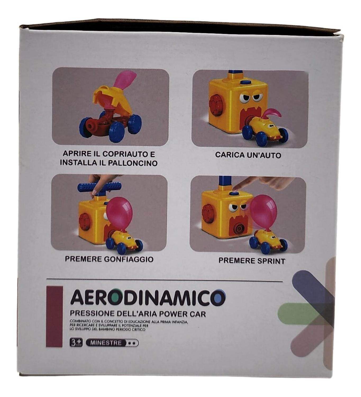 Juego Inflador De Globos Juguete Para Niños Autos Carreras - Fliperex