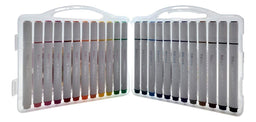 Set Marcadores Acrilicos 24 Lapices Calidad Arte Dibujo - Fliperex