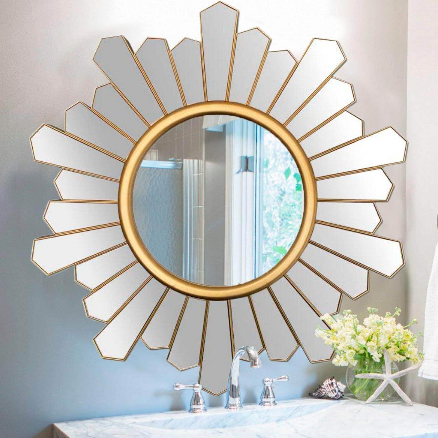 Cuadro Espejos Decorativos Decoracion Living Espejo Vintage - Fliperex