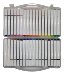 Set Marcadores Acrilicos 36 Lapices Calidad Arte Dibujo - Fliperex