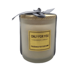 Vela Aromatica Elegante Fragancia Duradera Vaso Blanco - Fliperex