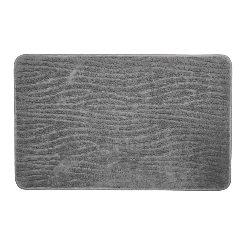 Conjunto De 3 Alfombra De Baño Suaves Absorventes Microfibra - Fliperex