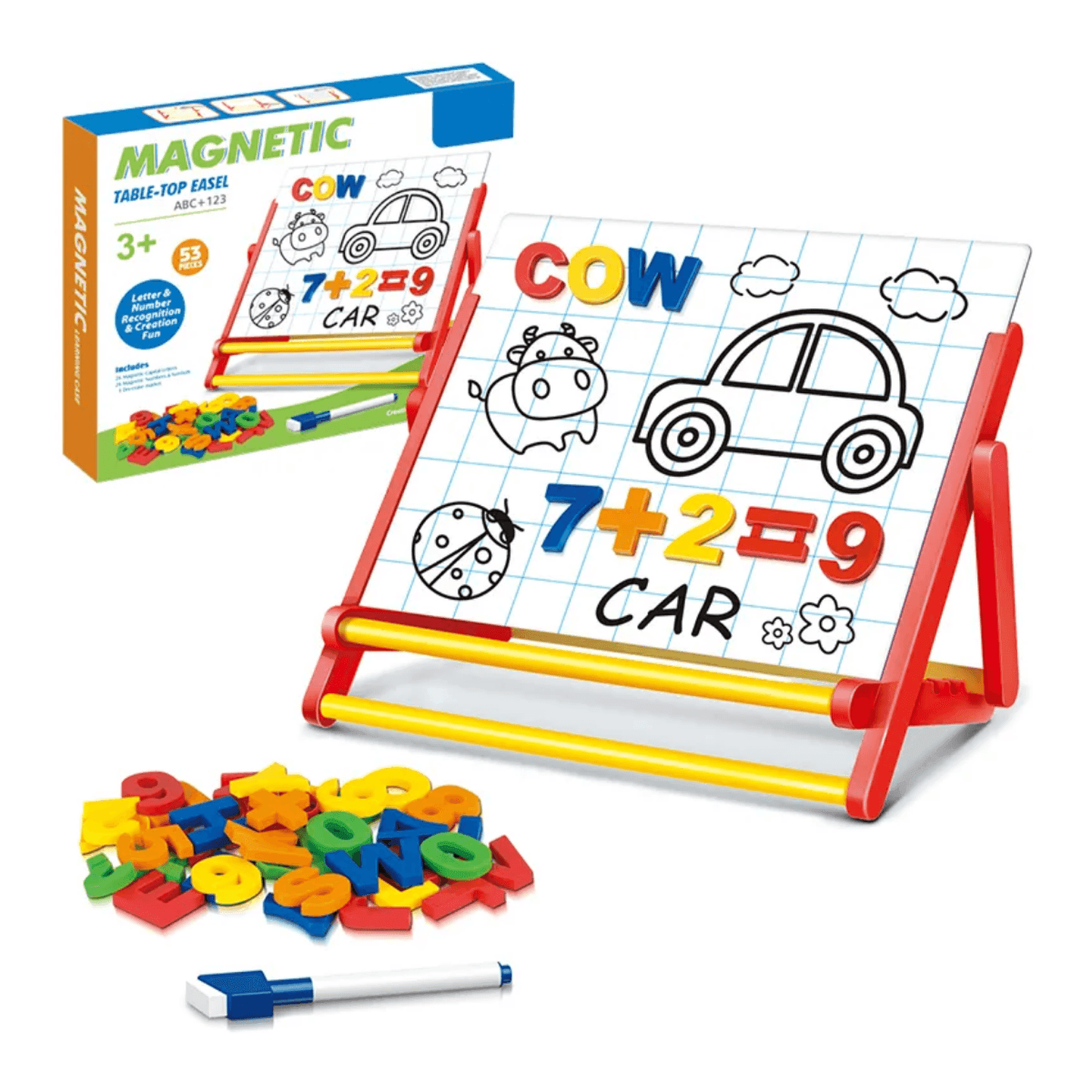 Pizarra Magnética Infantil Para Dibujar Tablero De Dibujo - Fliperex