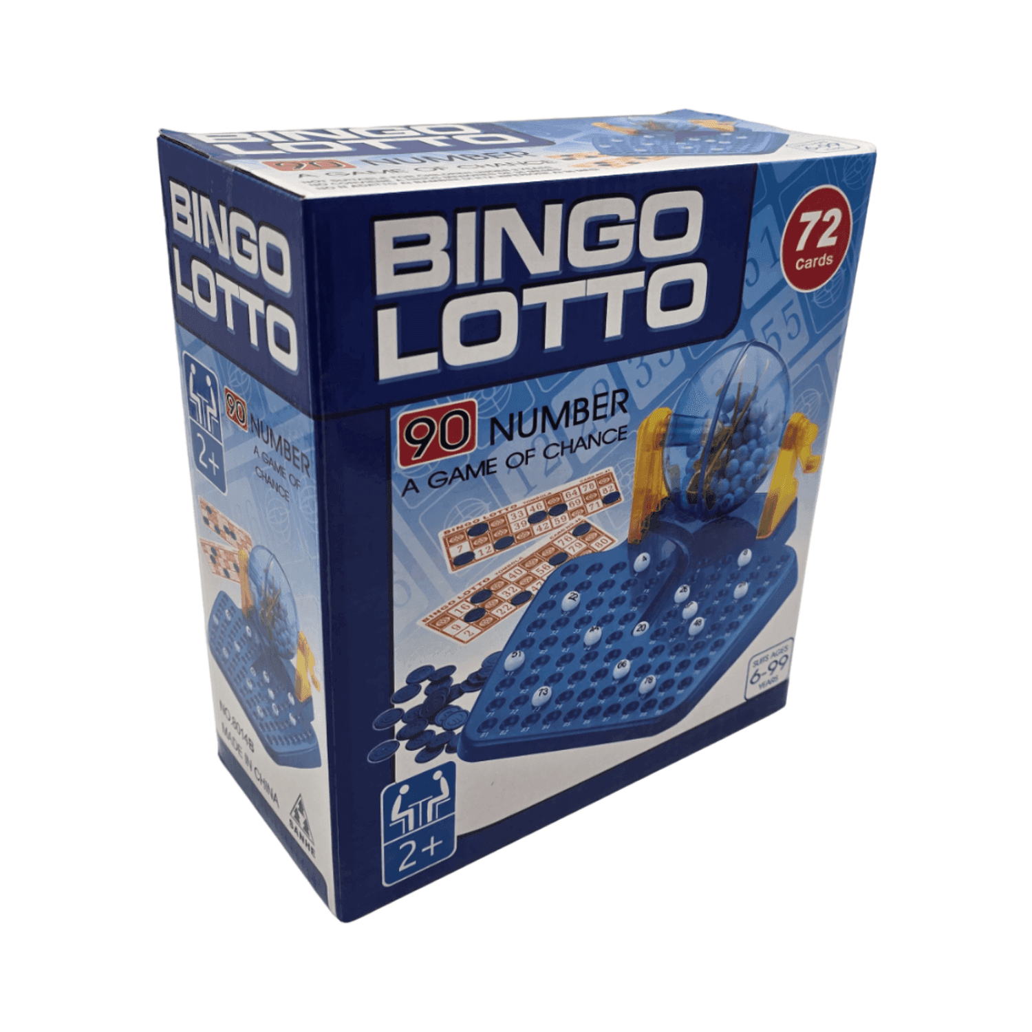 Juego Bingo Lotto Tombola Set Completo Juego De Mesa - Fliperex
