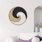 Circulo Decoración De Mimbre Para Pared Casa Terraza Variado - Fliperex