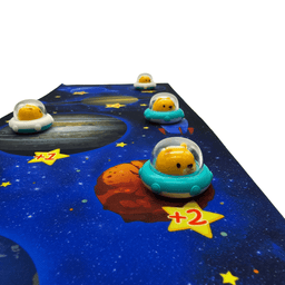 Alfombra De Lanzamiento Con Puntaje Juego Familiar Spacegame - Fliperex