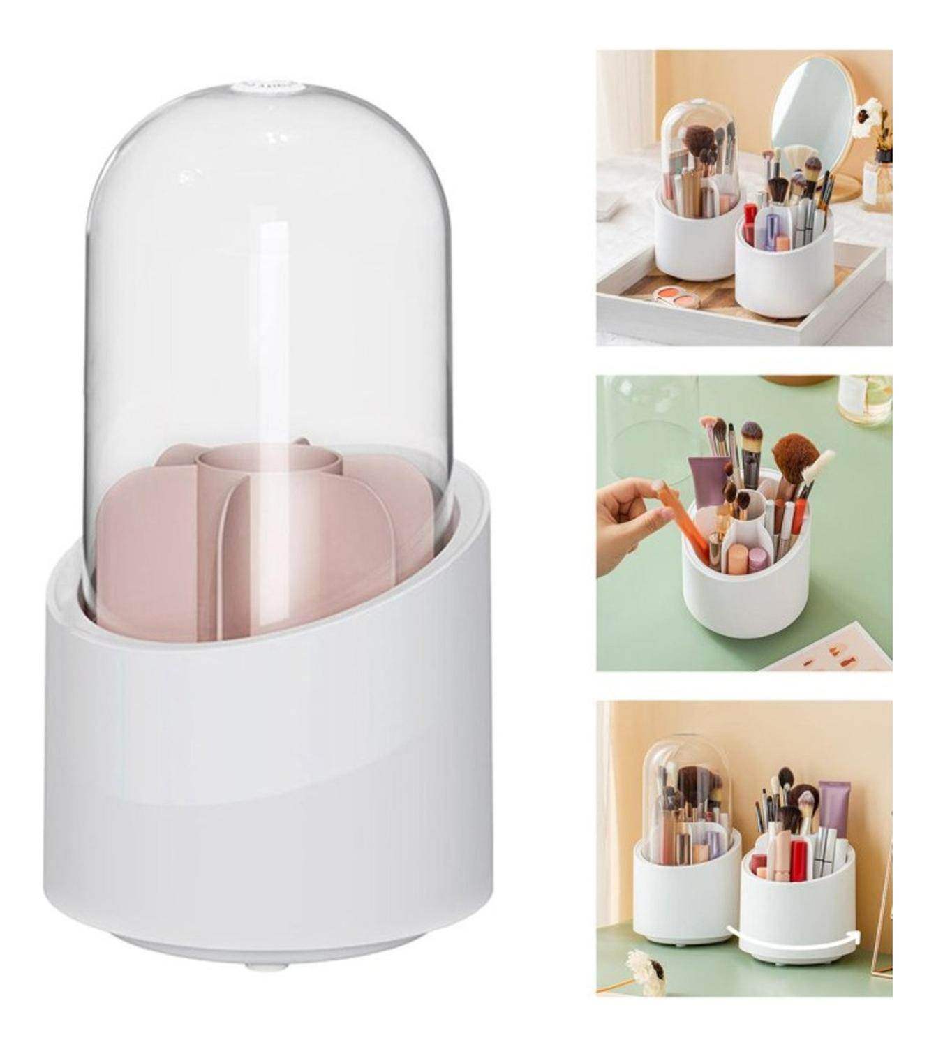 Organizador De Maquillaje Cosmetiquero Giratorio 360 Grados - Fliperex