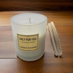 Vela Aromatica Elegante Fragancia Duradera Vaso Blanco - Fliperex