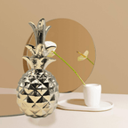 Set 2 Figuras Piñas Decorativas De Ceramica Adorno Decohogar - Fliperex