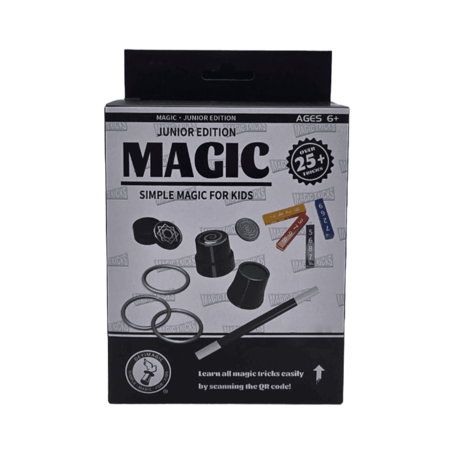 Set Juego De Magia Magic 25 Trucos De Mago Con Varita Niños - Fliperex