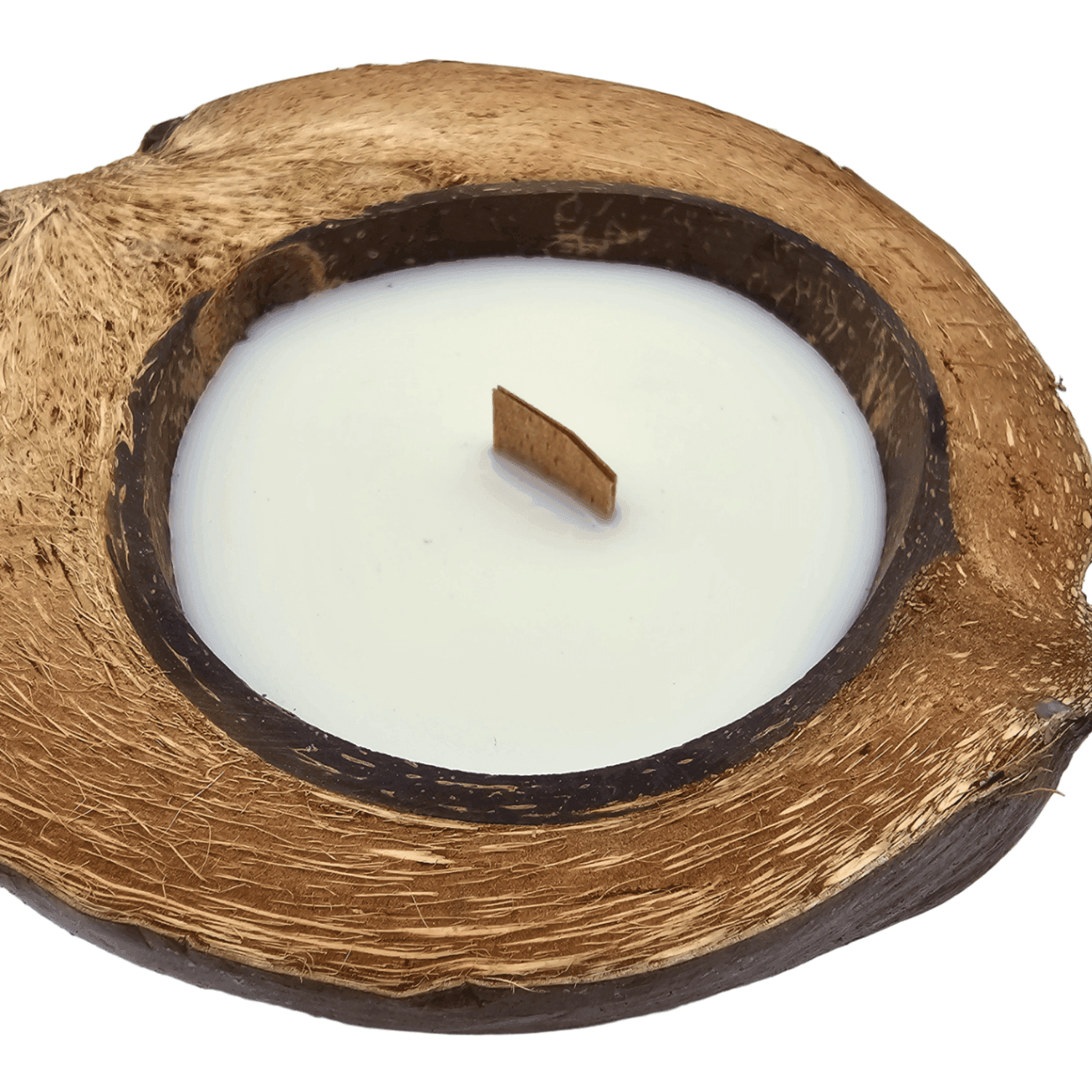 Vela Aromatica Ecologica Aroma De Coco Natural Cera Natural - Fliperex