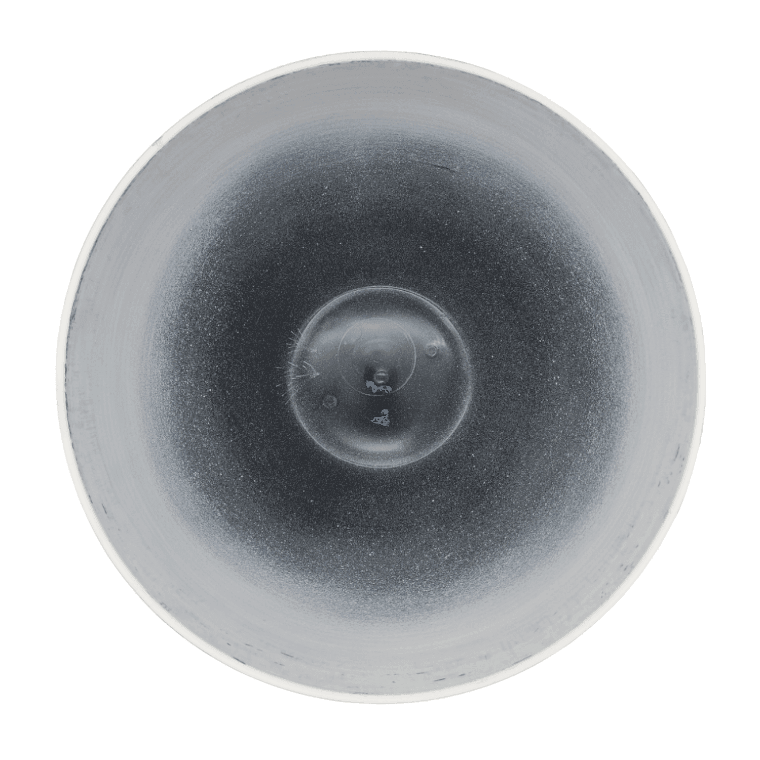 Macetero Maceta Diseño Rayas Envejecido De Plastico Blanco M - Fliperex