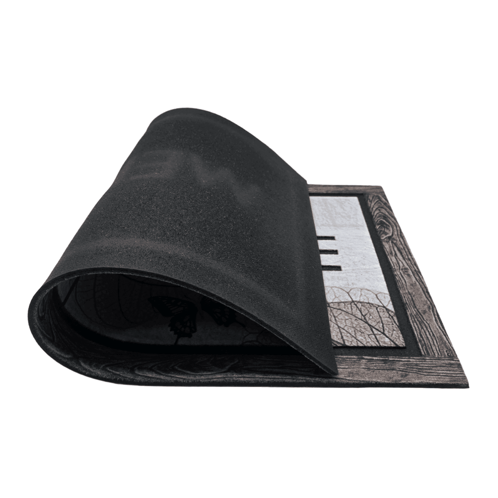 Alfombra Limpiapies Felpudo Alfombra De Entrada Mariposas - Fliperex