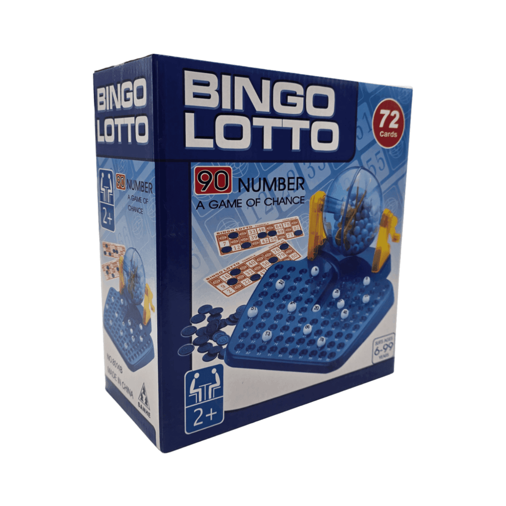 Juego Bingo Lotto Tombola Set Completo Juego De Mesa - Fliperex