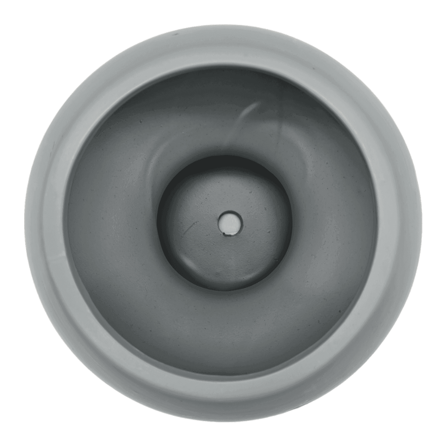 Macetero Maceta De Ceramica Con Forma De Seta Gris Deco - Fliperex