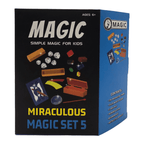 Set Juego De Magia y Trucos Clásico Para Niño Adulto Celeste - Fliperex