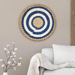 Circulo Decoración De Mimbre Para Pared Casa Terraza Variado - Fliperex