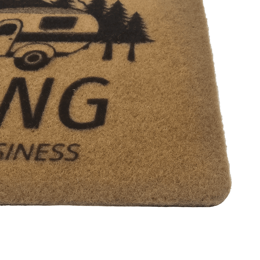 Alfombra Limpia Pies Felpudo Alfombra De Fibra Welcome - Fliperex