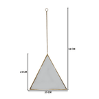 Set 4 Espejos Pared Para Colgar Triangular Marco De Espejo - Fliperex