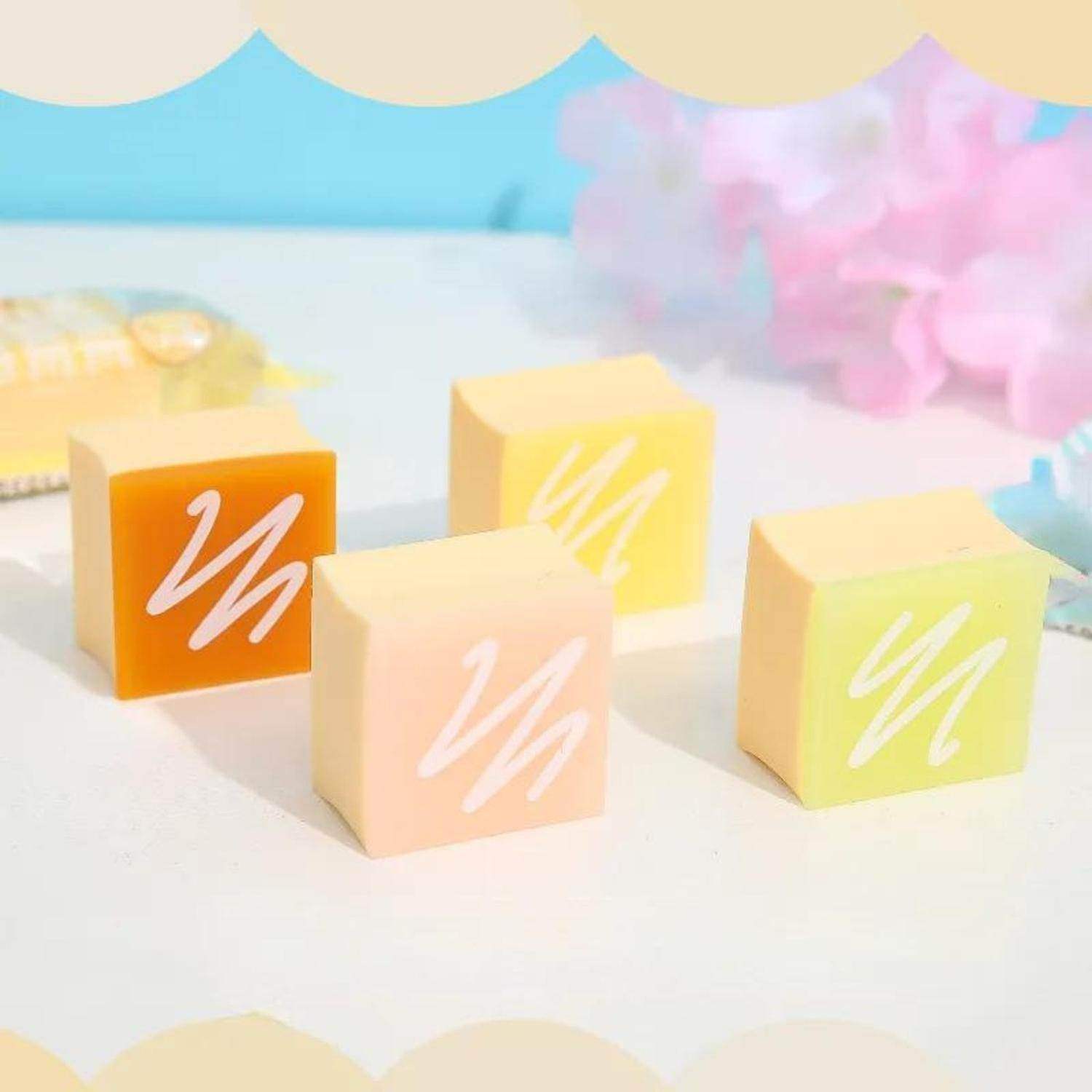 Goma De Borrar Cheese Cake Kawaii Cute - Fliperex