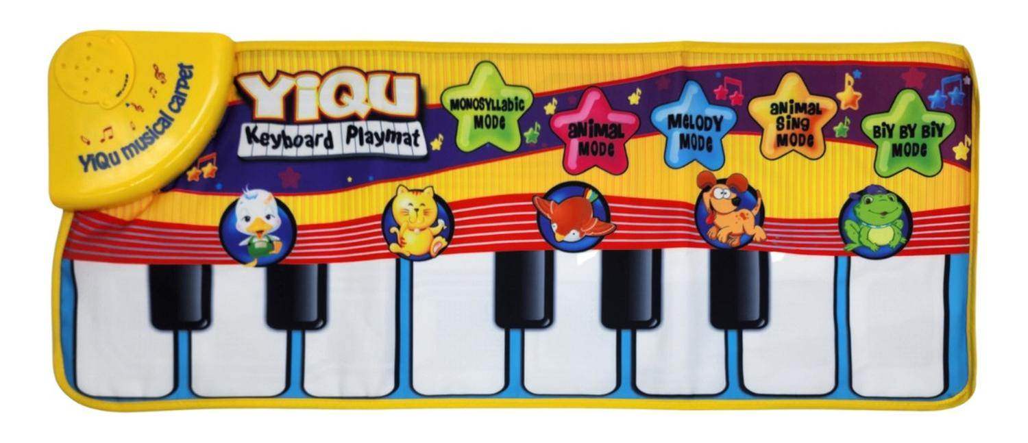 Alfombra Musical Piano Animal Para Bebe Juega Y Aprende - Fliperex