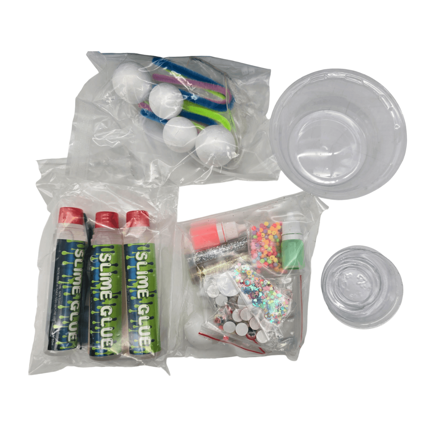 Kit De Ciencia Experimento Completo Slime Stretchy Balls Pro - Fliperex