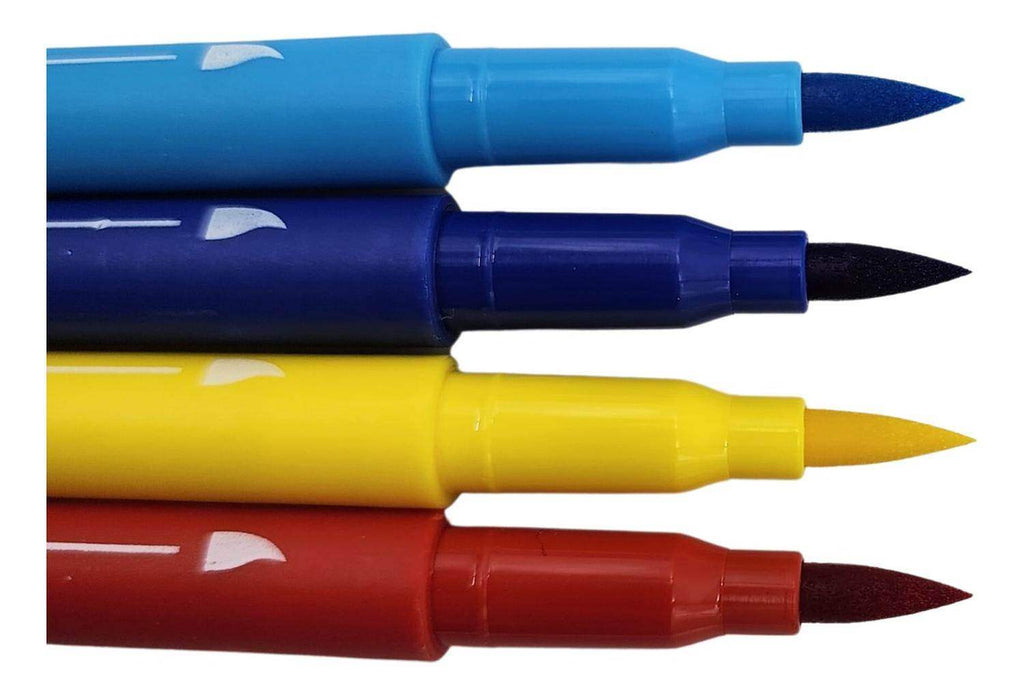 Set Marcadores 18 Lapices Punta Blanda y Punta Fina - Fliperex