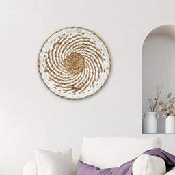 Circulo Decoración De Mimbre Para Pared Casa Terraza Variado - Fliperex