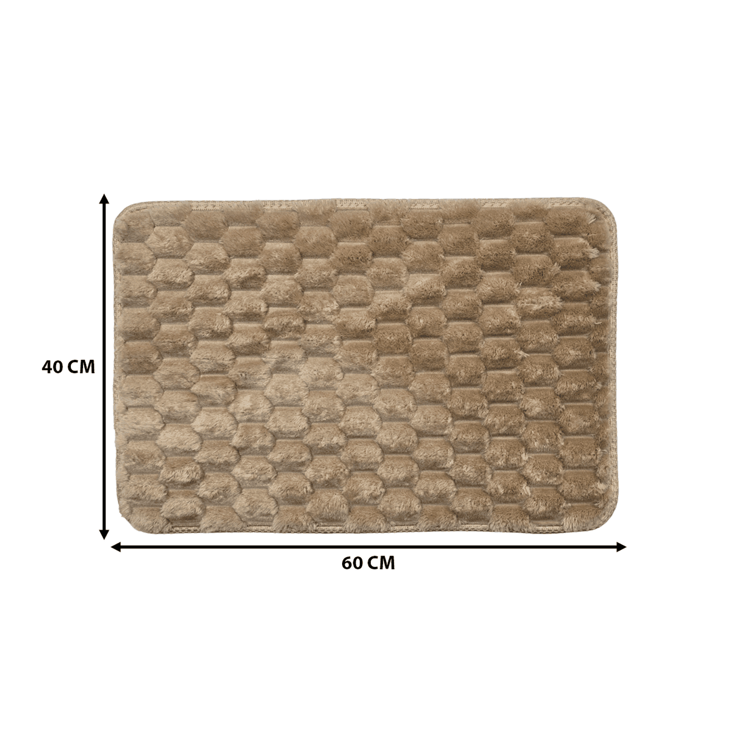 Alfombra De Baño Piso Extra Suave y Absorbente Con Diseño - Fliperex