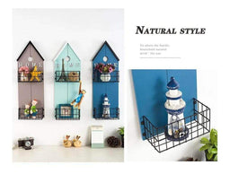 Cuadro Repisa De Madera 2 Niveles Decoración De Pared - Fliperex