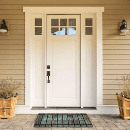 Alfombra Limpiapies Felpudo Alfombra De Entrada Verde Tablas - Fliperex