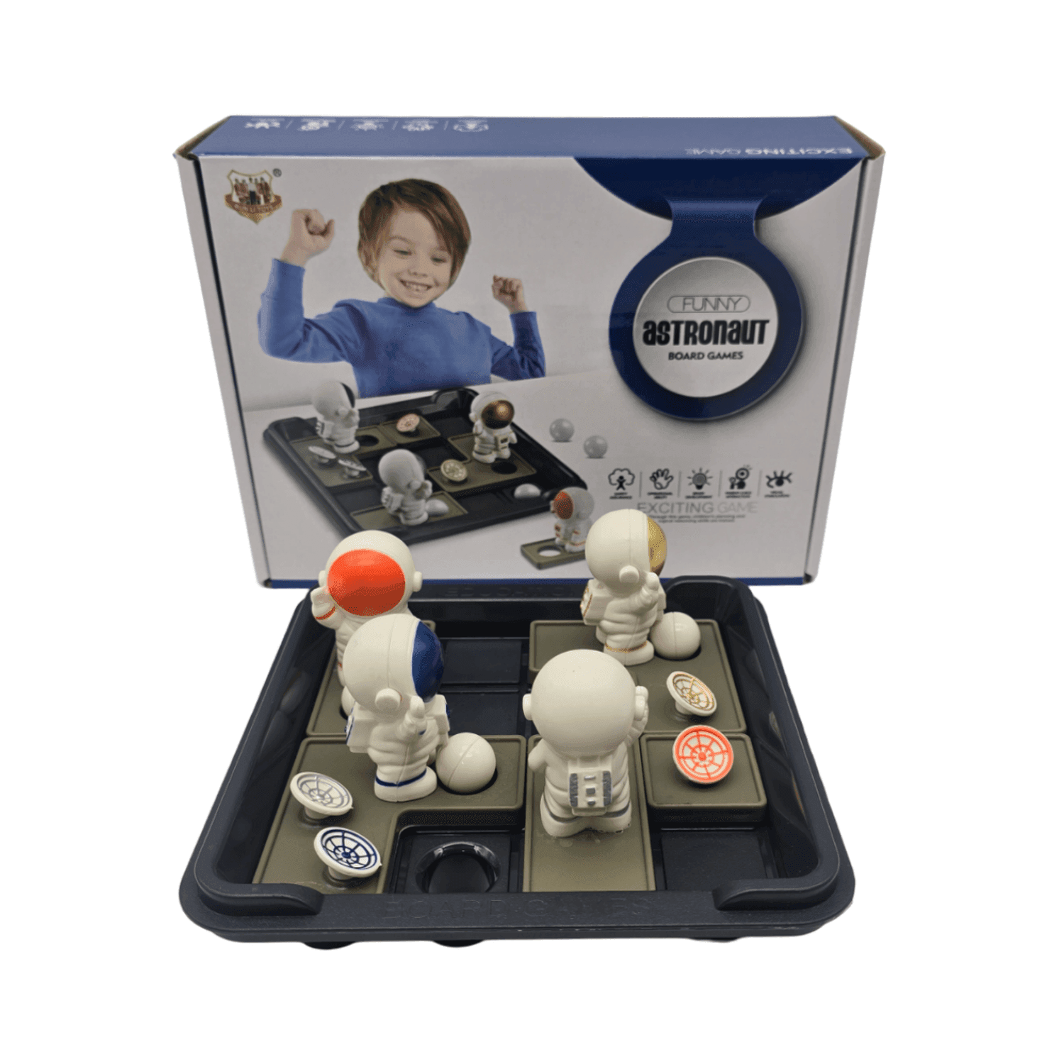 Rompecabeza 3D Juego De Habilidad y Logica Funny Astronauta - Fliperex