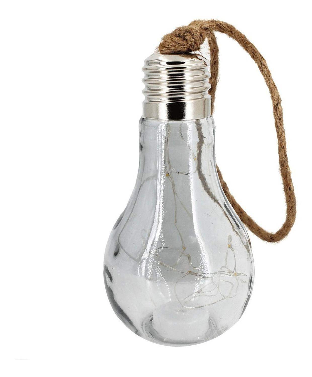 Ampolleta Led Decorativa Con Luces Hadas Decoración Vidrio - Fliperex