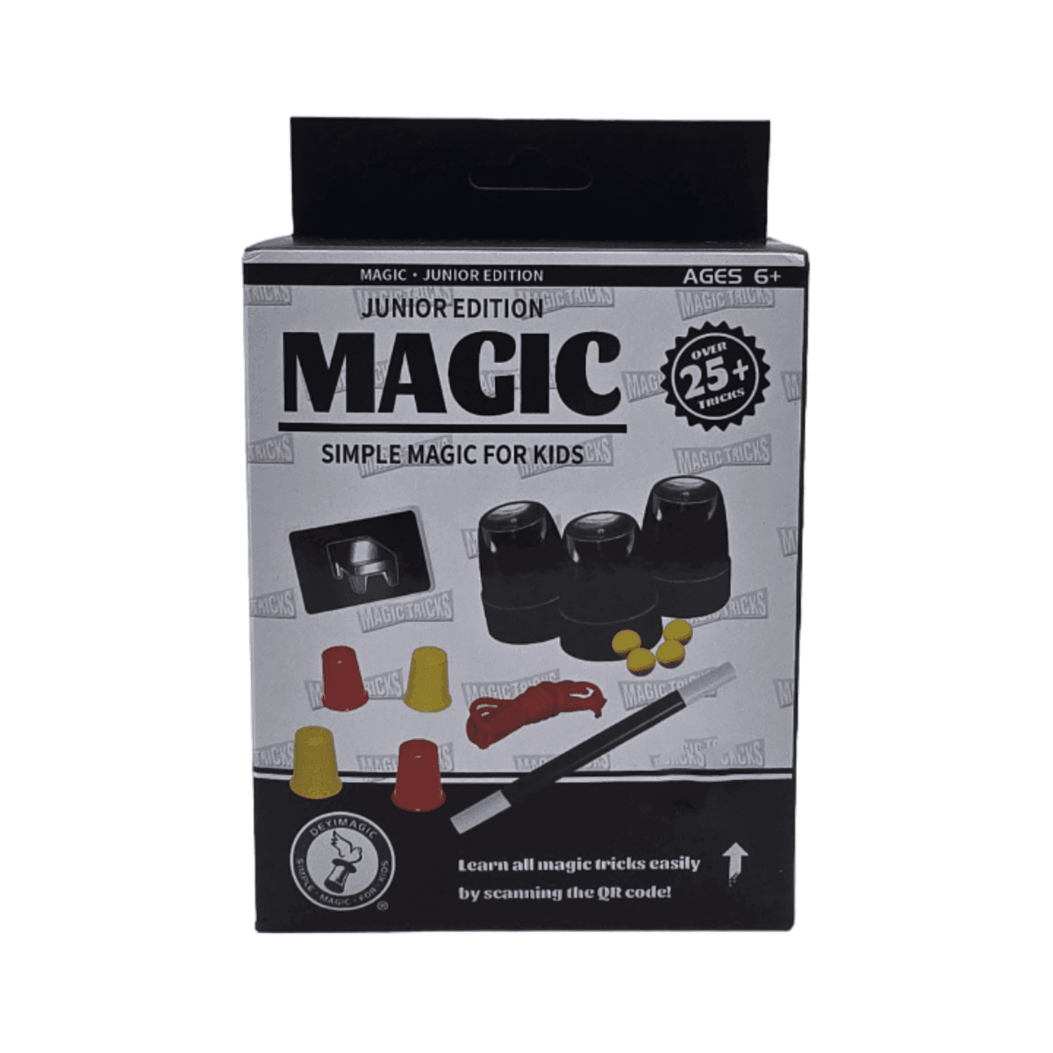Set Juego De Magia Magic 25 Trucos De Mago Con Varita Niños - Fliperex