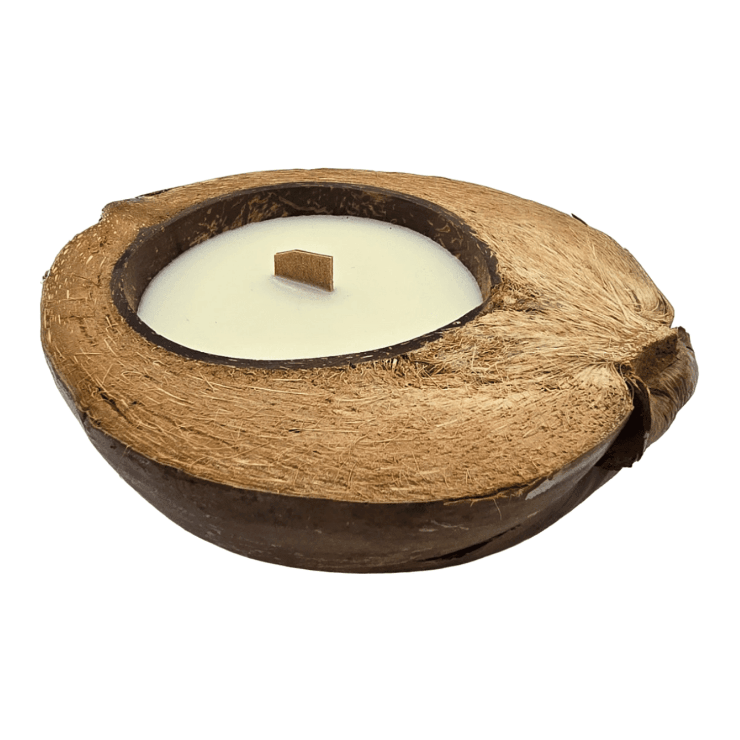 Vela Aromatica Ecologica Aroma De Coco Natural Cera Natural - Fliperex