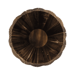 Macetero De Madera Tipo Barril Alargado Jardin Terraza M - Fliperex