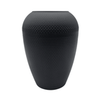 Set 2 Maceteros Plastico Redondo Ovalado Moderno Textura M - Fliperex