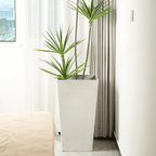 Macetero Plastico Alargado Premium Base Cuadrada Conica - Fliperex