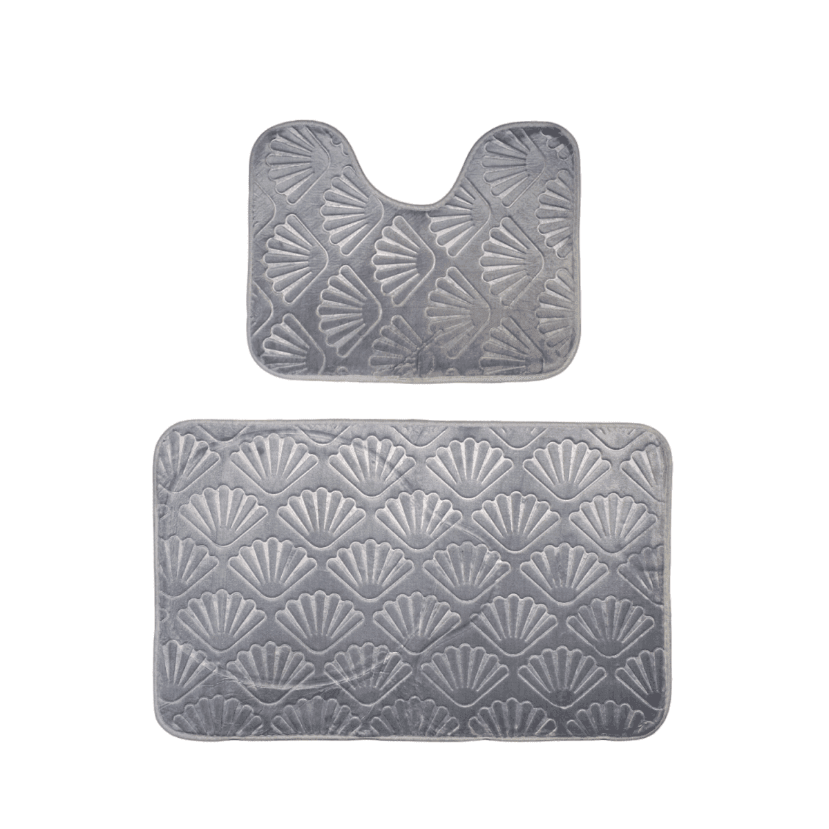 Conjunto De 3 Alfombra De Baño Suaves Absorventes Diseño Mar - Fliperex