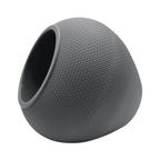 Macetero Plastico Redondo Ovalado Moderno Con Textura L - Fliperex