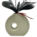 Planta Artificial Orquidea Decorativa Macetero De Ceramica M - Fliperex