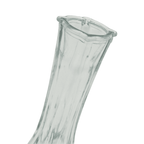 Florero Decorativo De Vidrio Cristal Pequeño Transparente - Fliperex