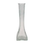 Florero Decorativo De Vidrio Cristal Pequeño Transparente - Fliperex