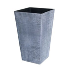 Macetero Plastico Alargado Premium Base Cuadrada Conica - Fliperex