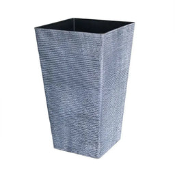 Macetero Plastico Alargado Premium Base Cuadrada Conica - Fliperex