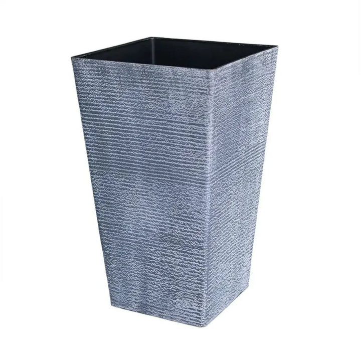 Macetero Plastico Alargado Premium Base Cuadrada Conica